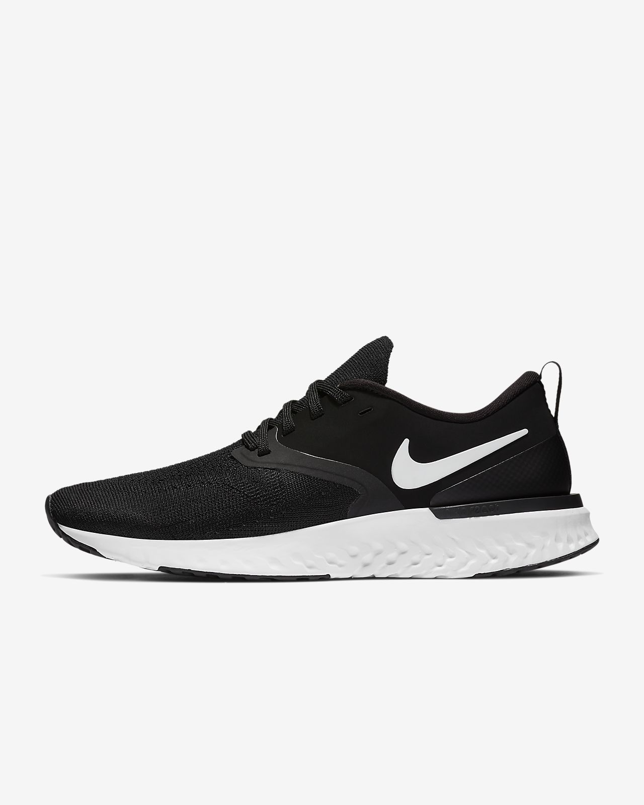 nike odyssey react 2 flyknit black